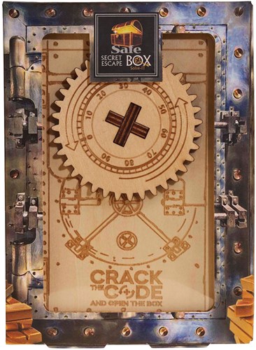 Eureka escape box coffre-fort - jeu de puzzle pour enfants et adultes-3