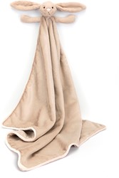 Jellycat Schmusedecke Bashful Beige Hase 