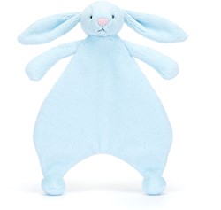 Jellycat Schnuffeltuch Bashful Blue Hase 