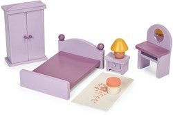 Mentari Holz Puppenhaus Schlafzimmer Spielzeug - nachhaltig und kreativ