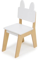 Mentari Kinderstuhl Hase - Holzstuhl für Kinderzimmer Hase