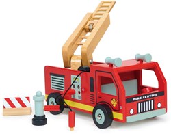 Mentari Feuerwehrwagen Holz Spielzeugauto für Kinder