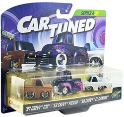 MGA Entertainment coffret voitures diecast CarTuned Série 4 Kool Kustoms 3 pièces