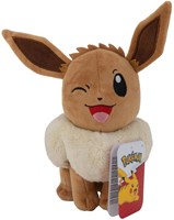 Pokémon Plüsch Kuscheltier Eevee winking 20 cm - weiches Pokémon Spielzeug