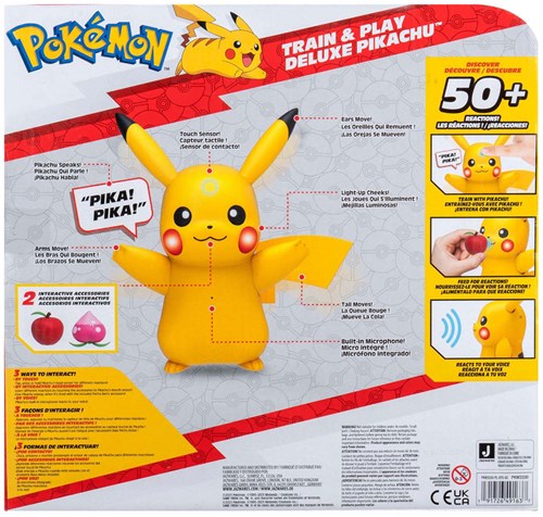 Jazwares Pokémon Deluxe Pikachu Spielset interaktives Spielzeug-2