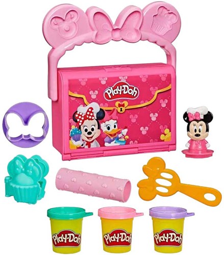 Play-Doh Disney Junior Coffret boulangerie avec Minnie Mouse - jouet pâte à modeler-2
