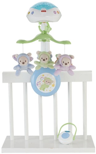 Mattel Baby-Mobile mit Musik und Projektor - 3-in-1 Fisher-Price Mobile-2