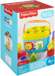 Fisher-Price Bausteinbox Babyspielzeug - erste Bausteine Set