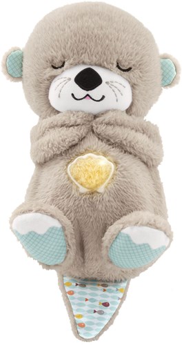 Mattel Kuscheltier Fisher-Price Einschlaf-Otter - Baby Spielzeug Schlafbegleiter-2