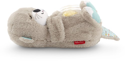 Mattel Kuscheltier Fisher-Price Einschlaf-Otter - Baby Spielzeug Schlafbegleiter-3