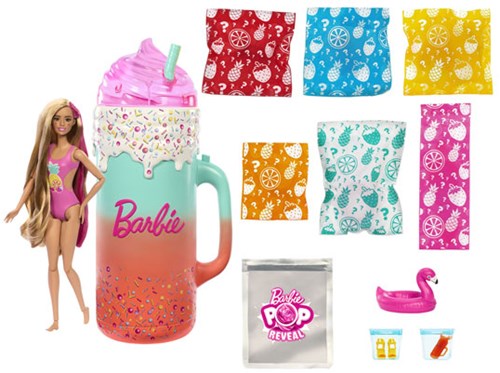 Mattel Barbie Puppe Geschenkset Reveal Rise and Surprise mit Zubehör-2