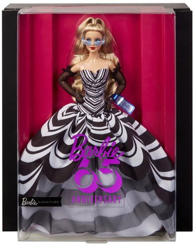 Mattel Barbie Jubiläums-Modepuppe 65 Jahre - Sammler Edition mit Zubehör