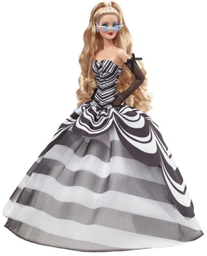 Mattel Barbie Jubiläums-Modepuppe 65 Jahre - Sammler Edition mit Zubehör-2
