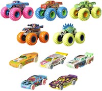 Hot Wheels Monster Trucks Spielzeugautos Glow in the Dark 10er-Pack-2