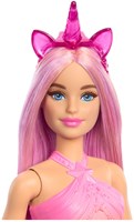 Barbie Einhorn Fantasiepuppe mit rosa Haar und Accessoires-3