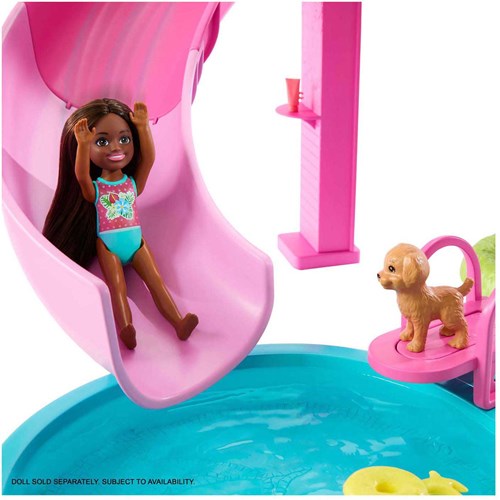 Mattel Barbie coffret piscine - Jouet piscine Barbie-3
