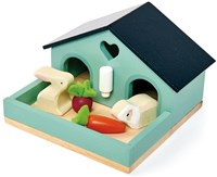 Tender Leaf Holz Haustier Set Kaninchen - Puppenhaus Zubehör Spielzeug