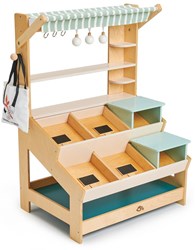 Tender Leaf stand de marché en bois jouet - stand de jeu d'imitation