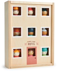 Tender Leaf jouet en bois Happy Folk Hotel - jeu ouvert durable