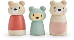 Tender Leaf famille d’ours poupées en bois - jouet créatif