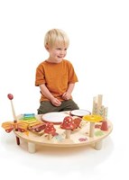 Tender Leaf Holzmusiktisch - buntes Musikspielzeug für Kinder