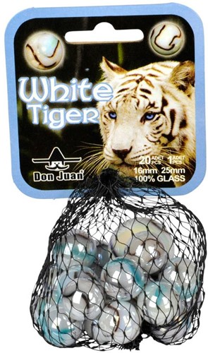 Don Juan 20+1 White tiger knikkers 4149