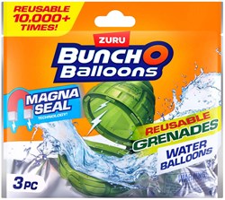 ZURU Bunch-o-Balloons Herbruikbare Magnetische Watergranaten, 3-pack