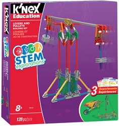 K'nex Bauset STEM Hebel und Flaschenzüge - Lernspielzeug ab 8 Jahren