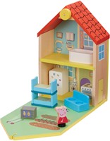 Maison de famille en bois Peppa Pig (avec figurines et accessoires)-2
