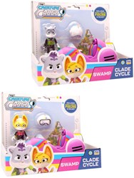 Boti moto jouet Creature Cases Kit & Sam aventure aquatique