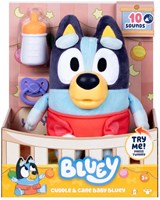 Bluey pluche interactieve knuffel en verzorg baby