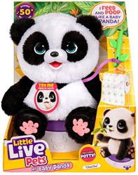 Moose Toys panda interactif My Baby Chuchu peluche jouet