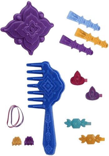 Spectron Frozen Anna Stylingkopf Puppe mit Zubehör - Disney Spielzeug-3