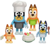 Spectron Bluey Spielset - Dessert Abenteuer mit 4 Figuren - Pavlova Backset-2