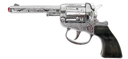 Klappertjespistool Spielzeug Revolver 100 Schuss Metall Cowboy Zubehör