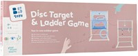 BS Toys Disc Ziel und Leiterspiel 2-in-1 Outdoor-Spielspaß ab 8 Jahren