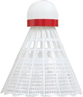 Schildkröt Badminton Federbälle Nylon Weiß 6 Stück Schnell Rot-2