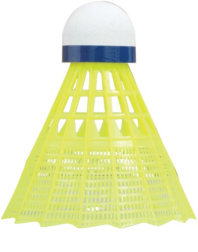 Schildkröt Badminton Federbälle Nylon 6 Stück Gelb Medium Qualität-2