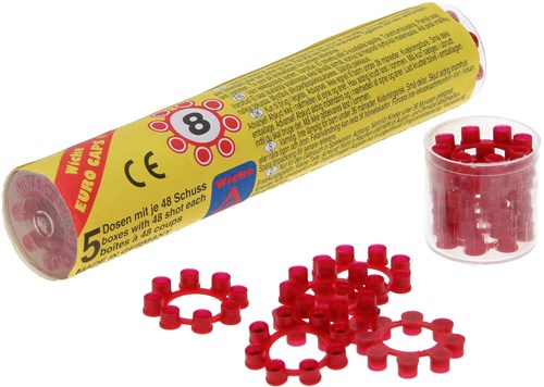 Johntoy Ringamorces Nachfüllpackung 8-schuss - Spielzeugpistole Knallplättchen-2