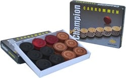 HOT Games Carrom Spielsteine Set Champion