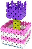 Meli Basic Roze Bouwblokken, 300dlg.-2