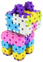Meli Basic Roze Bouwblokken, 300dlg.-3