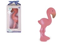 Bidedyr/badedyr fra Tikiri - Helstøbt - Flamingo