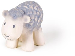 Tikiri jouet de bain mouton caoutchouc naturel avec grelot 9cm bébé
