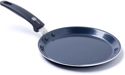 GreenPan Pfannkuchenpfanne Keramik Induktion PFAS-frei 24 cm Schwarz