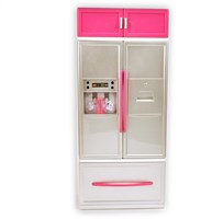 Fleur réfrigérateur jouet cuisine set - accessoire cuisine enfant bleu