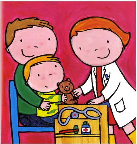 Informatives Kinderbuch Arzt über Berufe und Gesundheit ab 4 Jahren-3