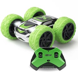 Silverlit Voiture Cascade RC Exost 360 Cross II verte - Télécommande - 1:18