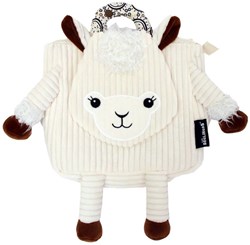 Globe Trotoys Les Dglingos Globe Trotoys Les Dglingos Lama-Rucksack, das junge Lama 25 x 25 cm