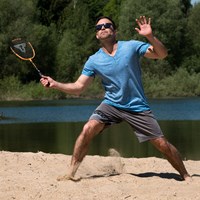 Schildkröt set de speed badminton pour l'extérieur et l'intérieur - idéal pour débutants-3